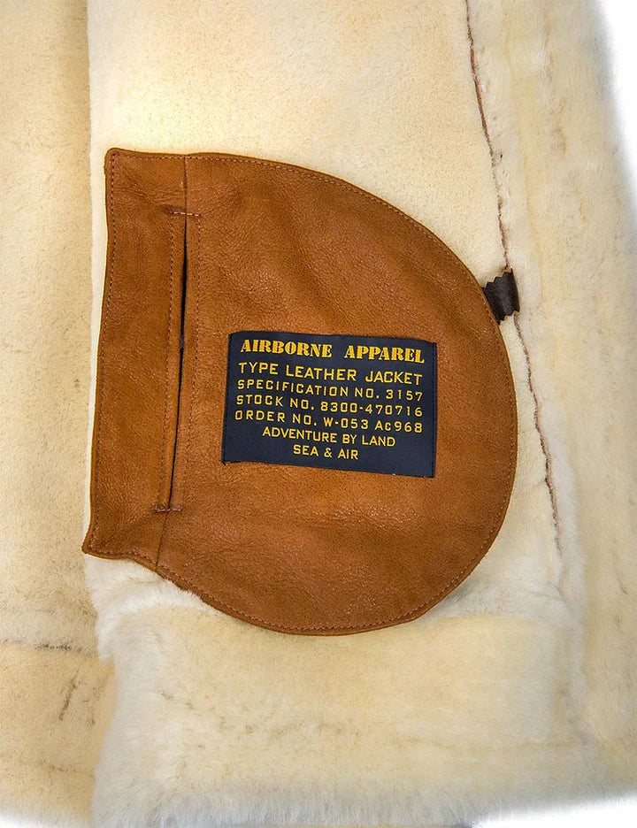 Emil™ Elegant Veste D'hiver En Cuir