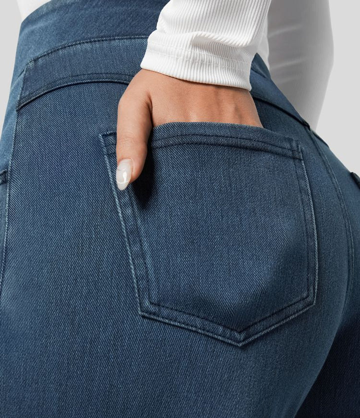 Evie | Pantalon confortable à taille haute et élastique
