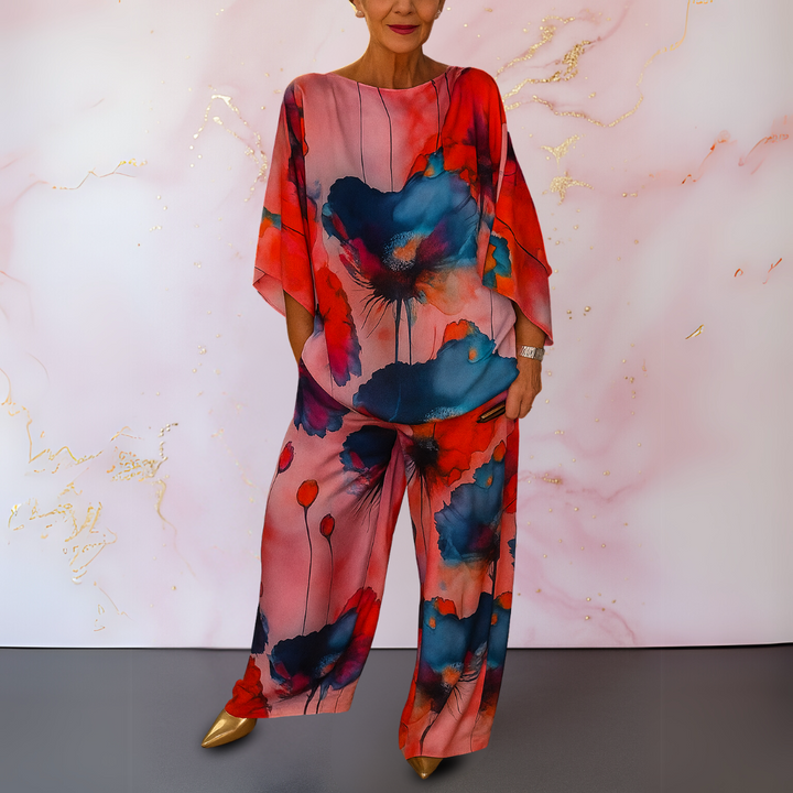 Moniek™ | Ensemble deux pièces en satin pour femme