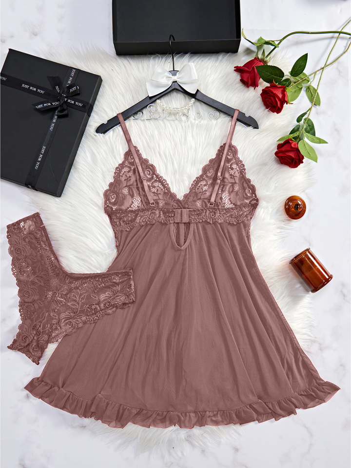 Aline™ | Pyjamas sexy en dentelle