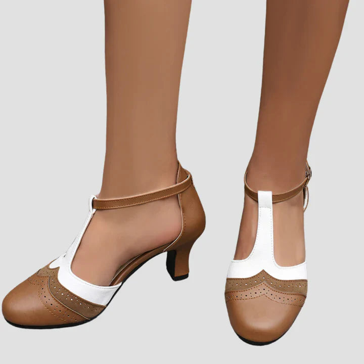 KATIA | Sandales à Talons Vintage