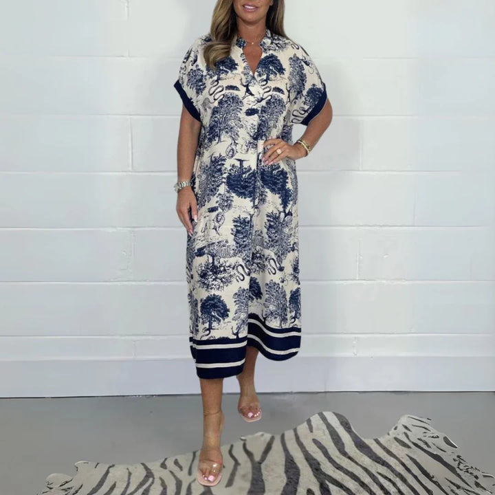 Vina - Robe imprimée