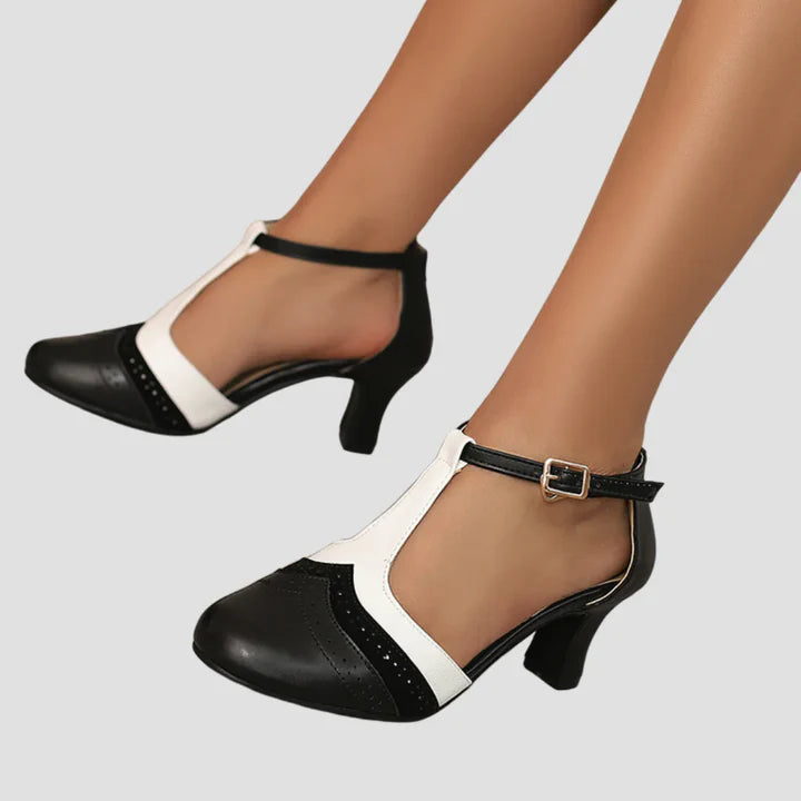 KATIA | Sandales à Talons Vintage