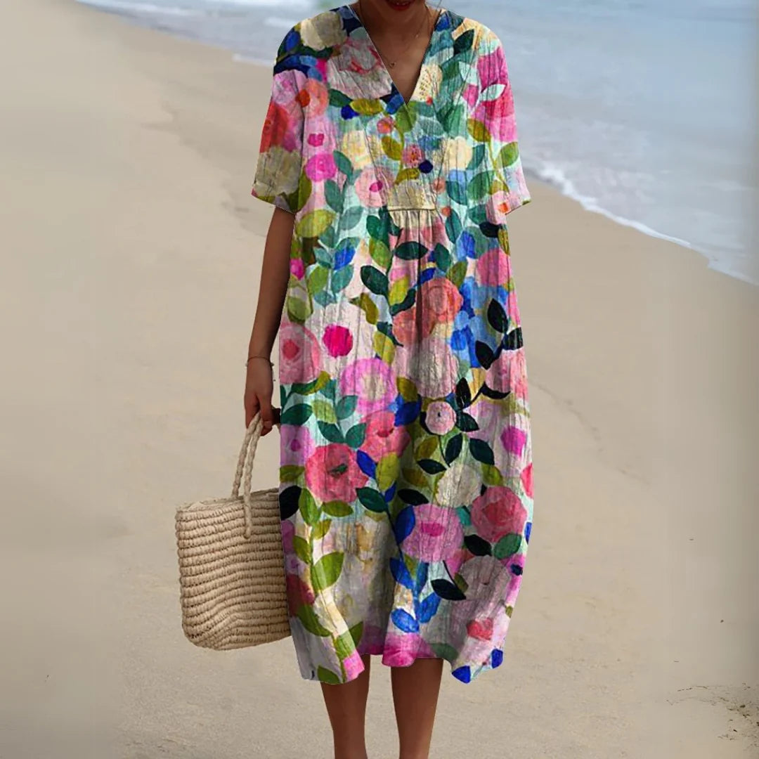 Nicole™ | Robe d'été à fleurs