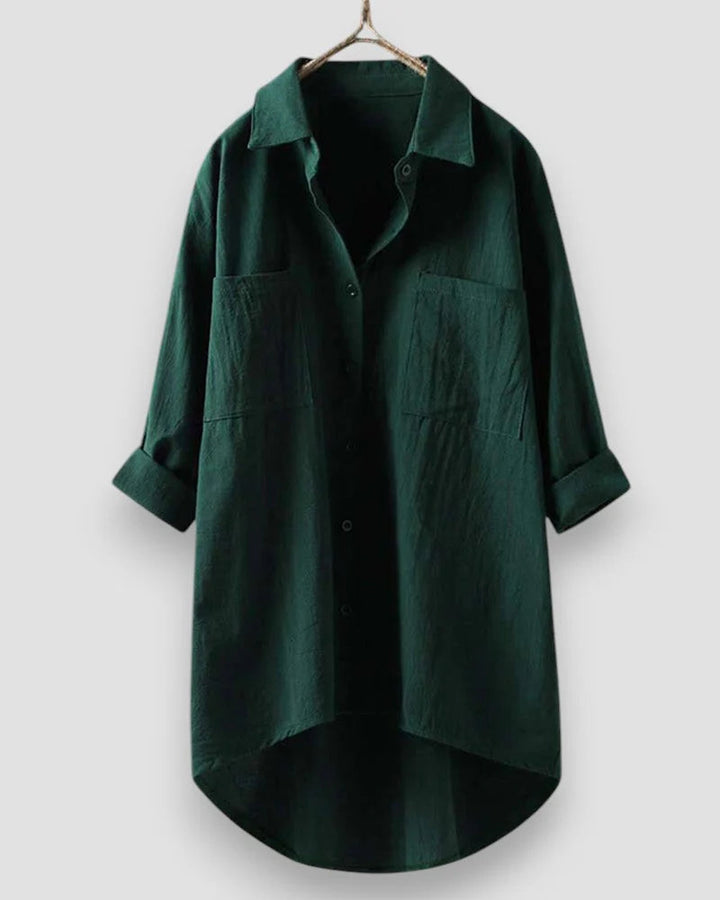 Simone – Élégance Intemporelle et Polyvalente Chemise