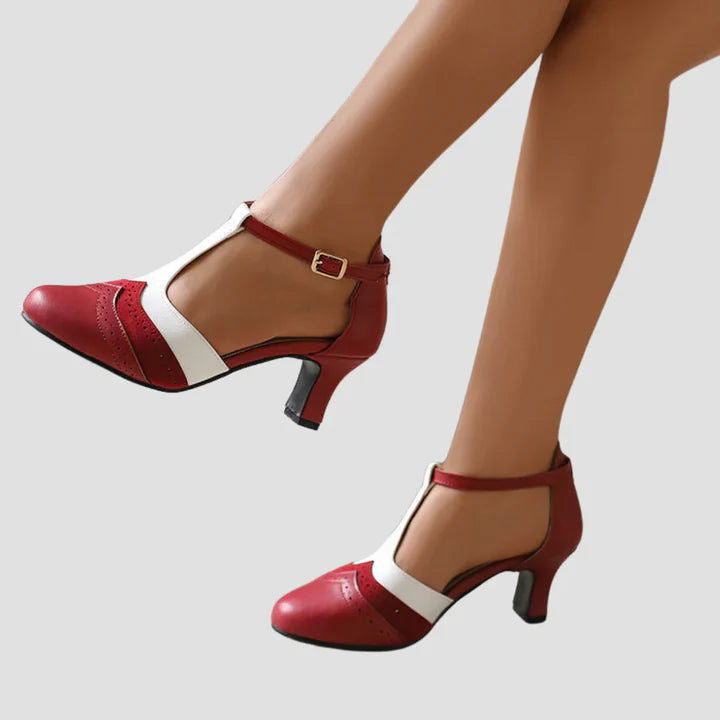 KATIA | Sandales à Talons Vintage