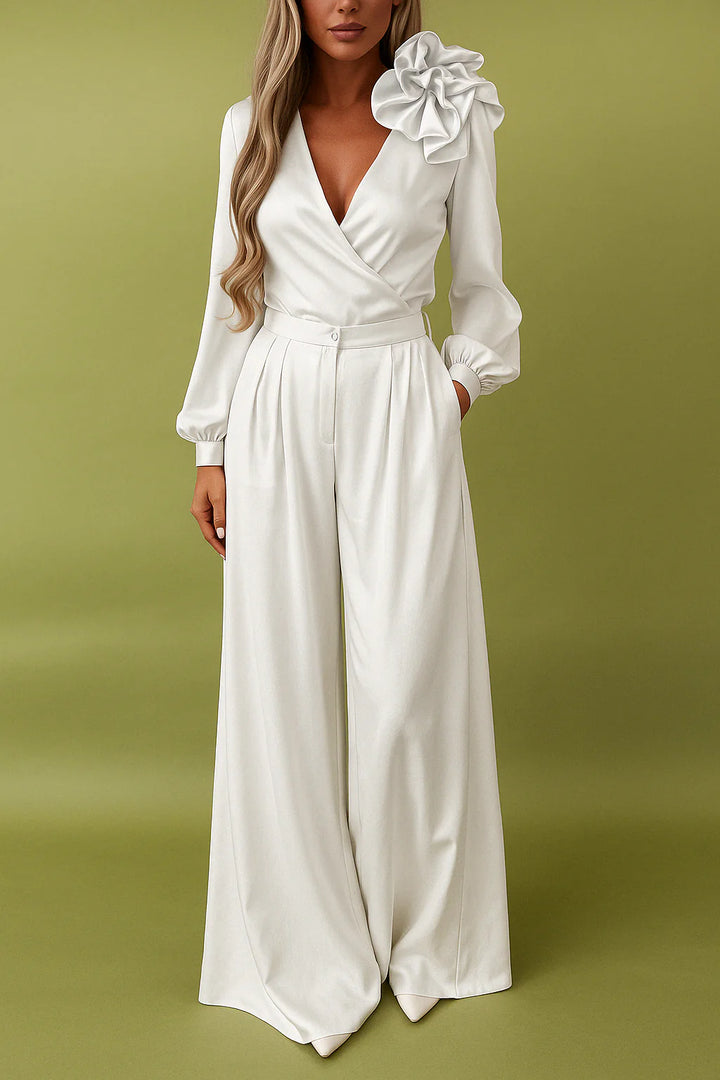 Aubriella – Ensemble Pantalon Élégantv