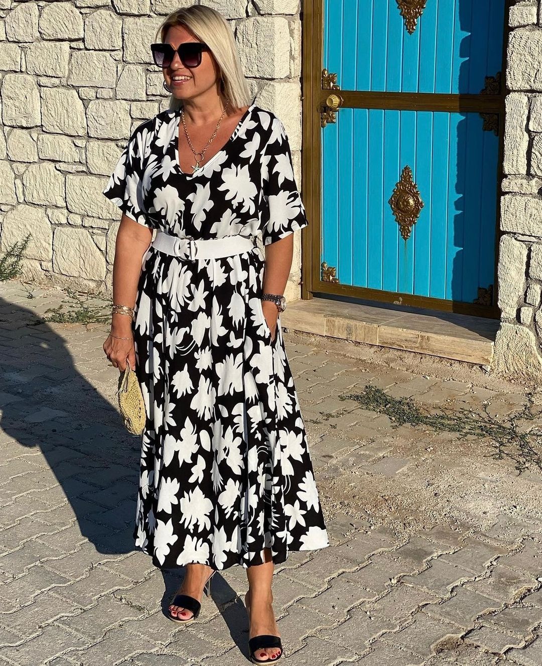 Brenda - Robe Décontractée Élégante