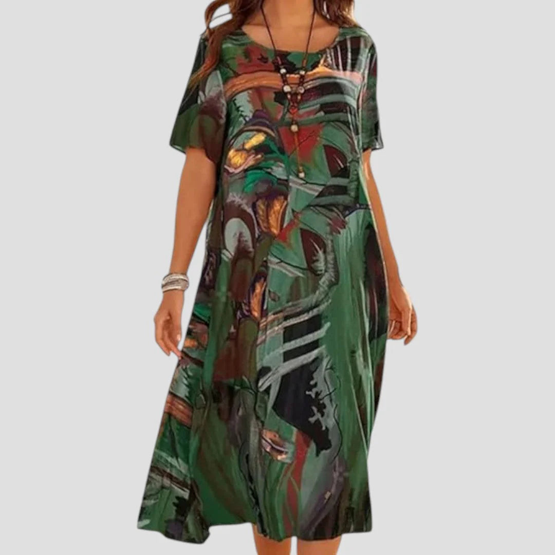 Vittoria™ | Robe d’été midi à coupe fluide