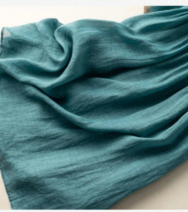 RENATA | Robe en coton et lin au charme naturel