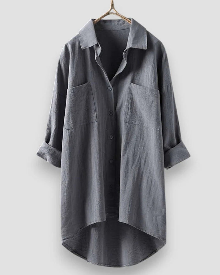 Simone – Élégance Intemporelle et Polyvalente Chemise