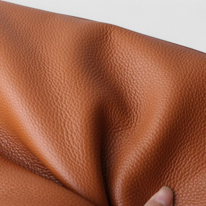Fera – Sac bandoulière en cuir véritable uni