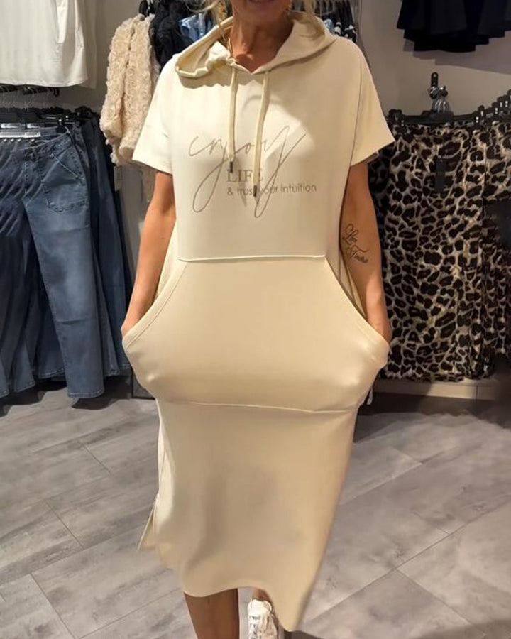 Sheeka™ – Robe à capuche décontractée pour femme
