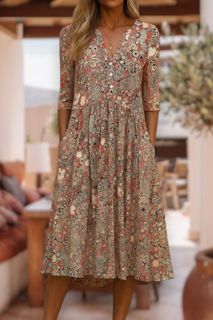 Lucille - Robe élégante décontractée