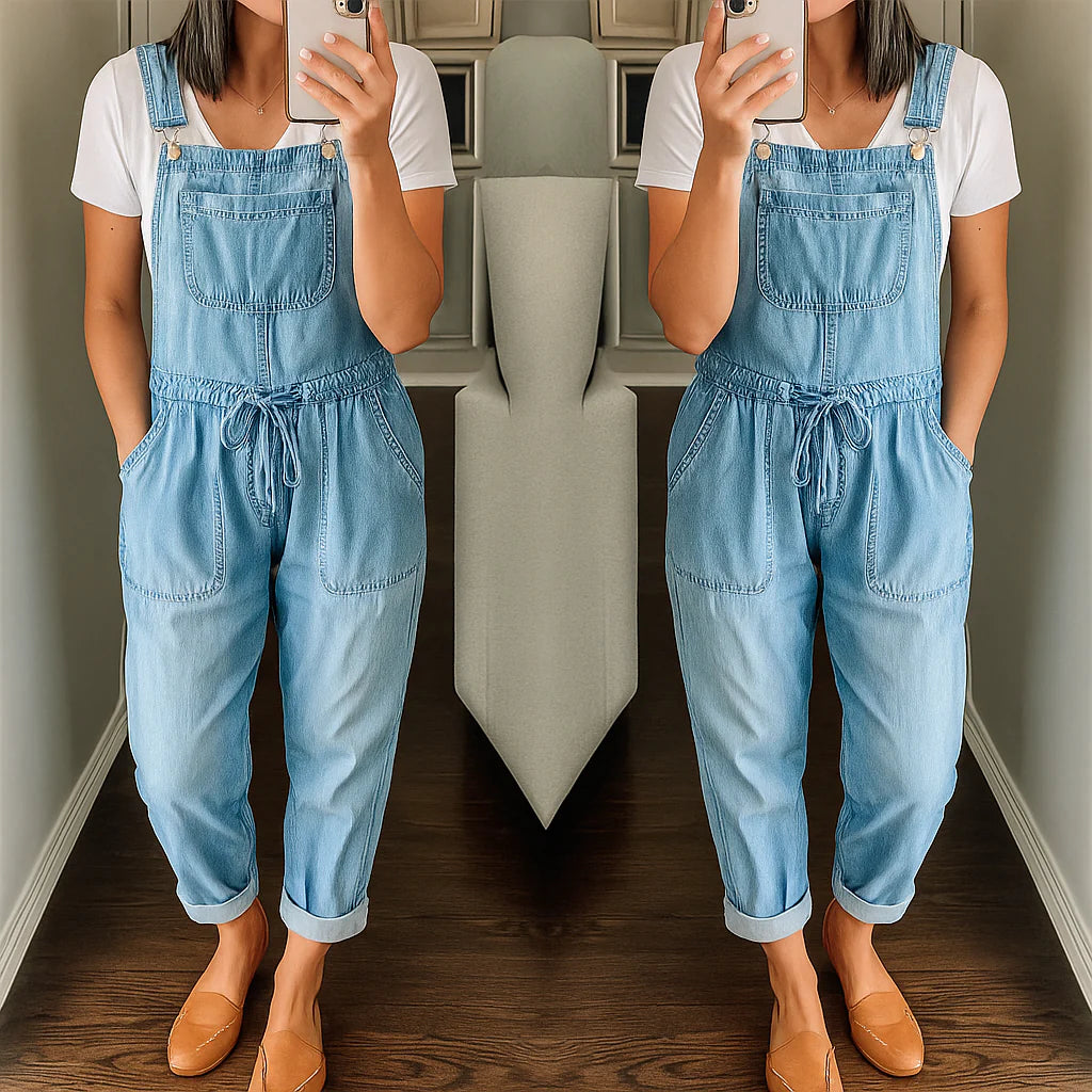 Carly – Combinaison en jean décontractée et stylée