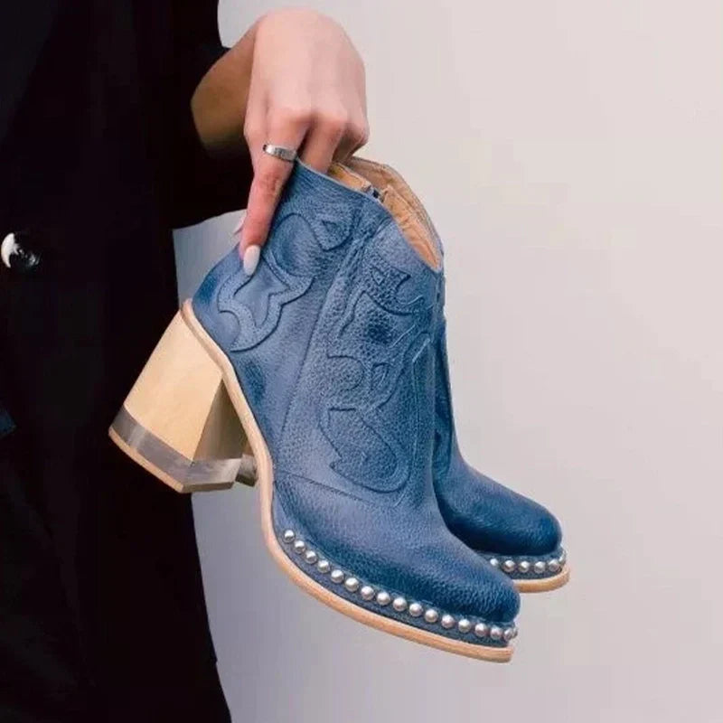 Éloïse™ - Bottes brodées élégantes