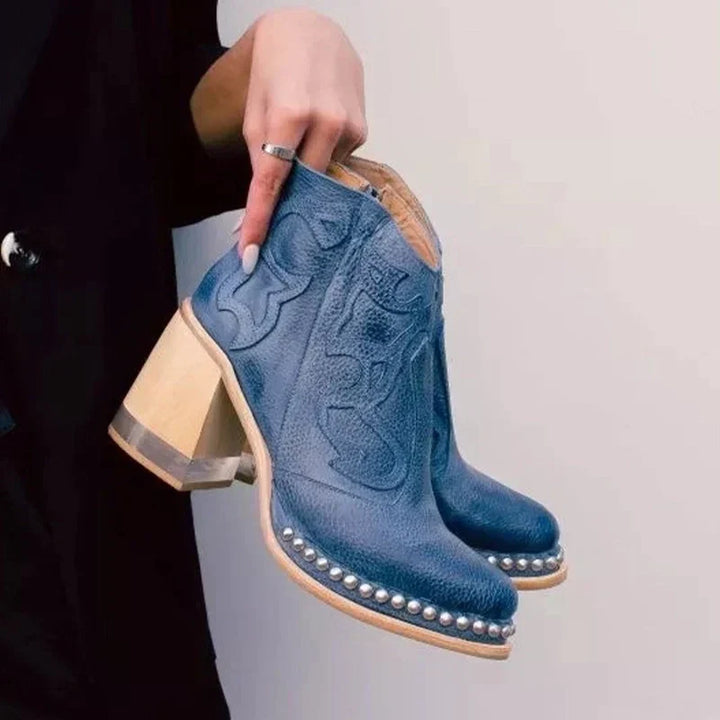 Éloïse™ - Bottes brodées élégantes