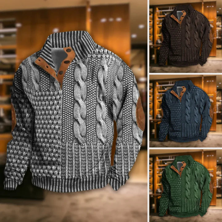 Niels™ | Pull À Boutons Décontracté