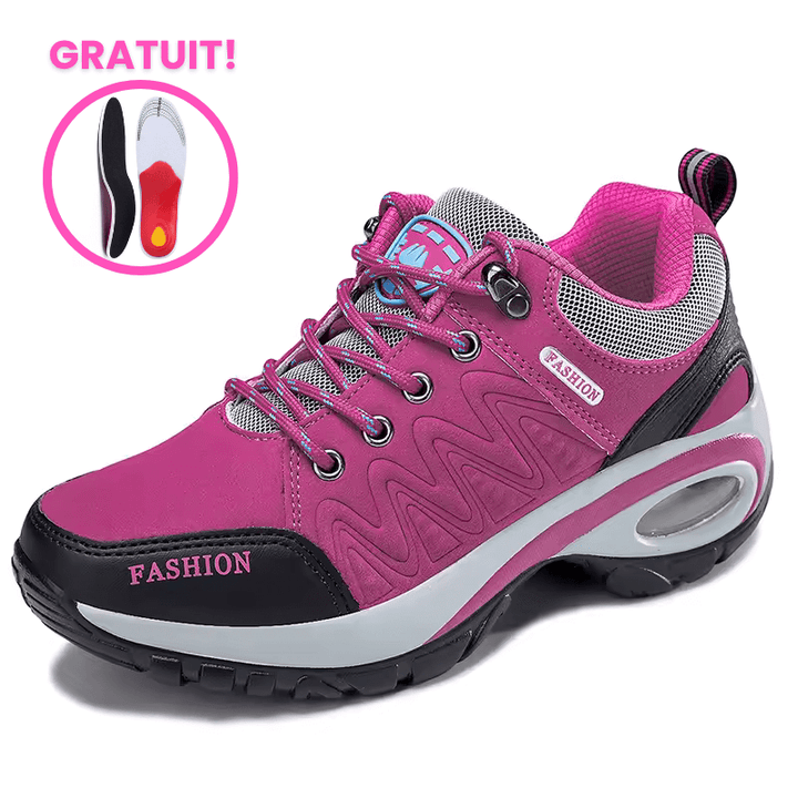 OrthoTrek™ - Chaussures de randonnée avec semelle orthopédique gratuite