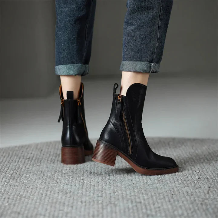 Isolde | Bottes en cuir