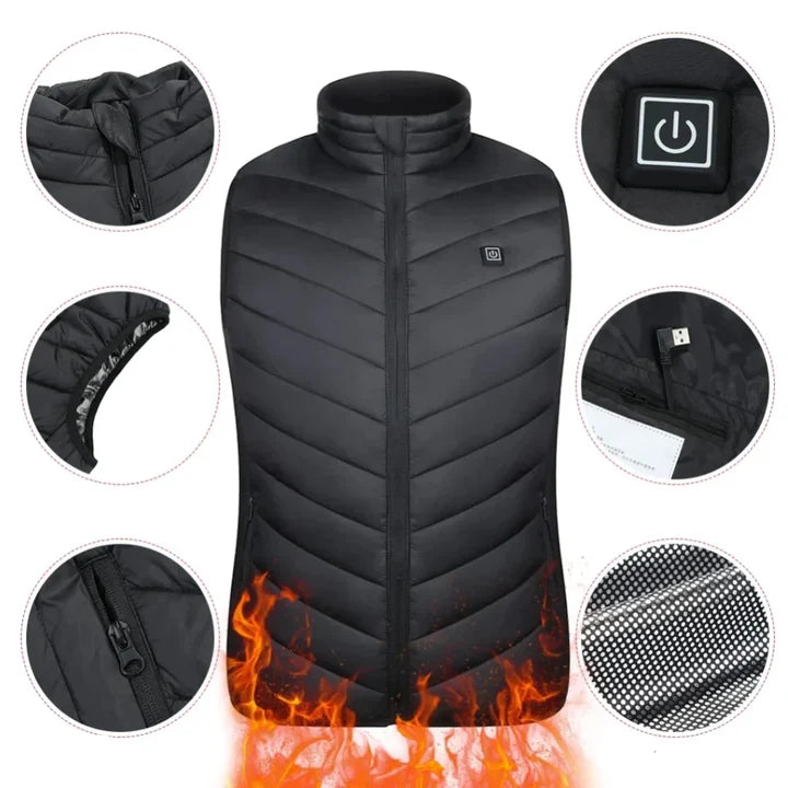 Tatuini™ - Gilet Thermique Mince Avec Doublure Douce