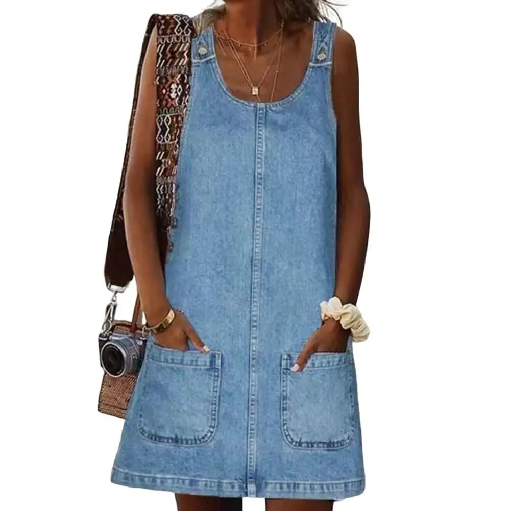 Céleste | Robe en denim élégante pour tous les jours