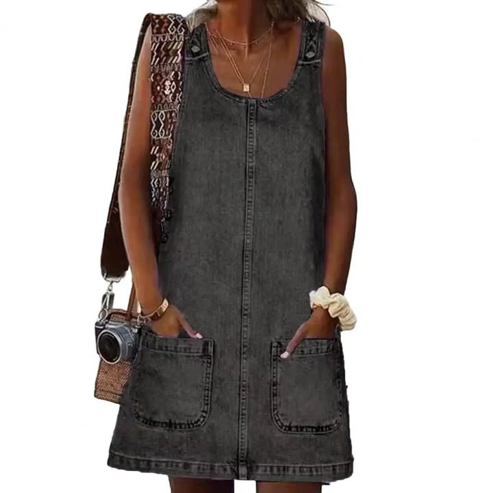 Céleste | Robe en denim élégante pour tous les jours