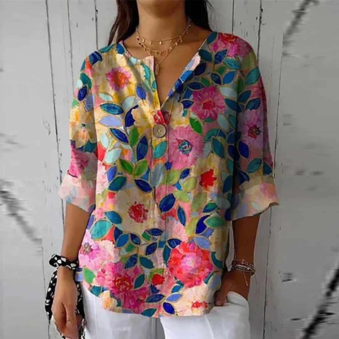 Sassa™ - Blouse florale élégante
