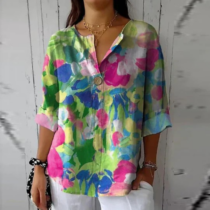 Sassa™ - Blouse florale élégante