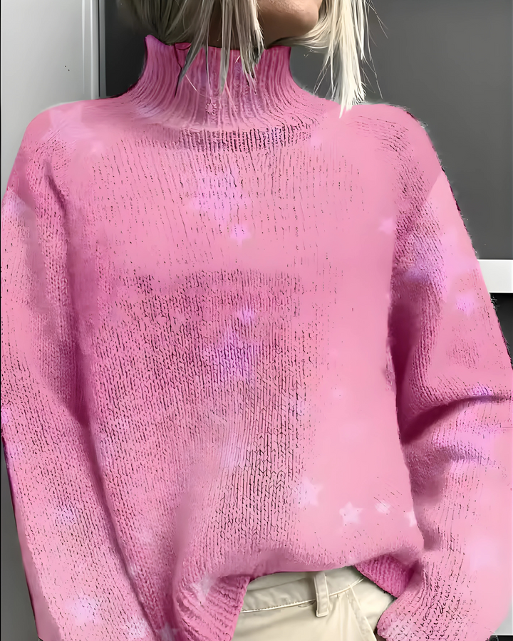 Adele – Pull à Col Roulé d’Hiver