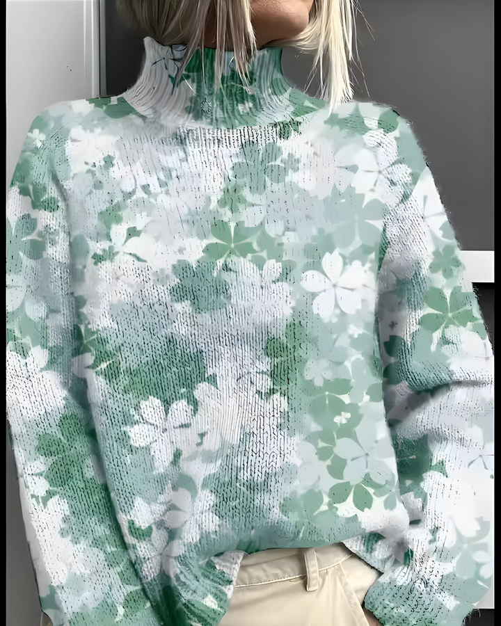 Adele – Pull à Col Roulé d’Hiver