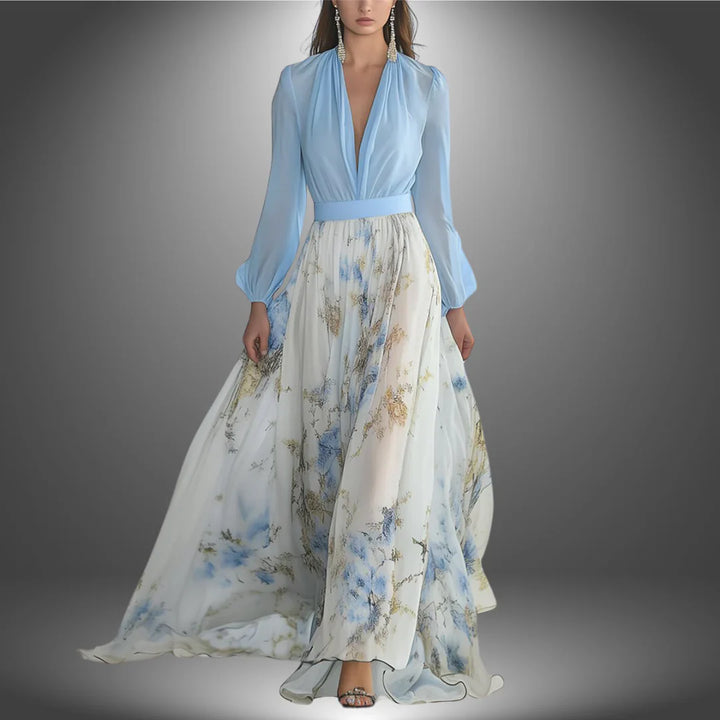 Fiorella | Robe longue élégante à imprimé floral