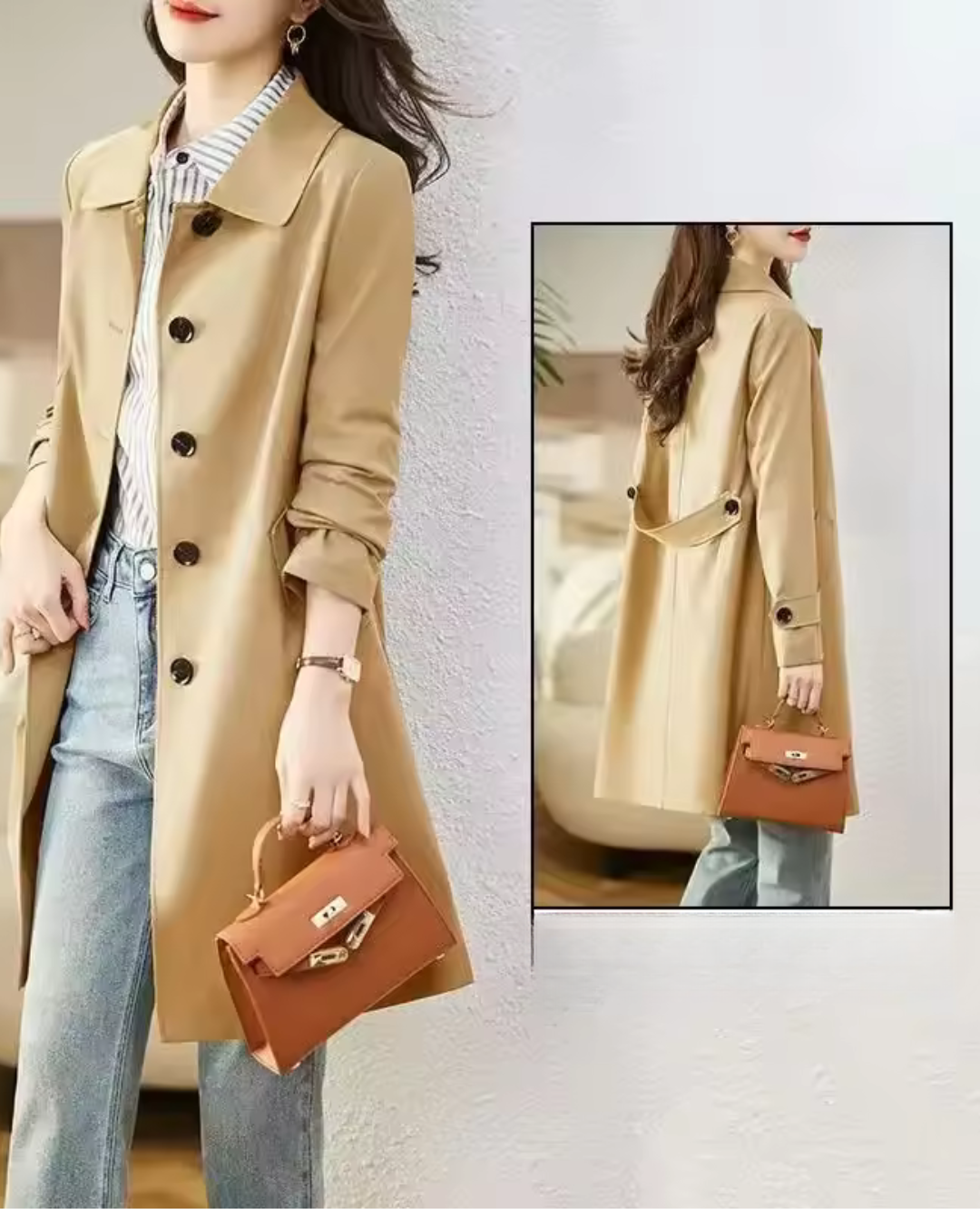 Paula – Manteau Mi-Long