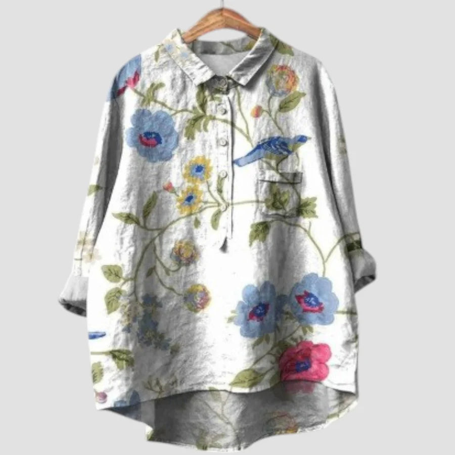 Violetta | Chemise en Coton et Lin