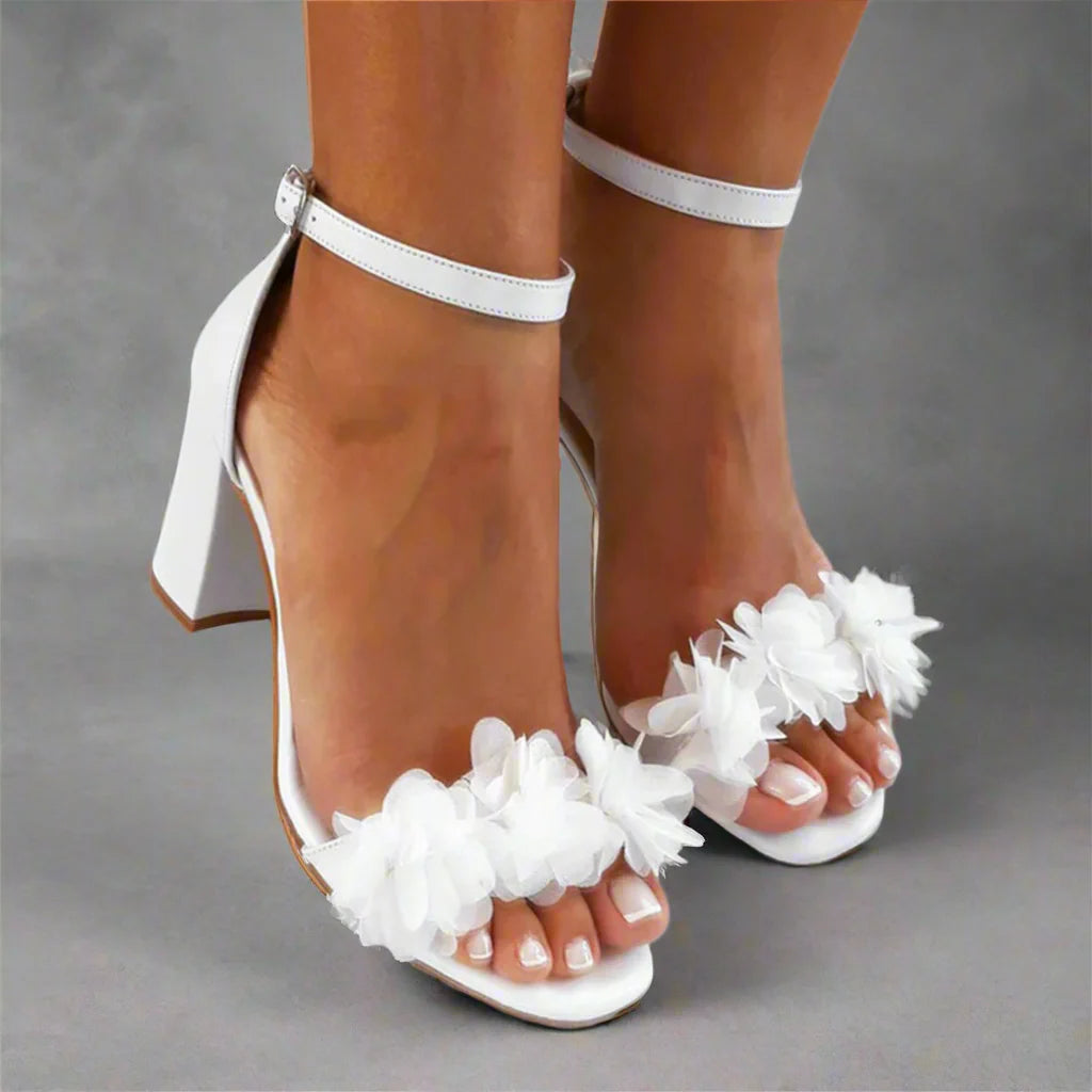 Roselia | Sandales ouvertes avec bride à la cheville