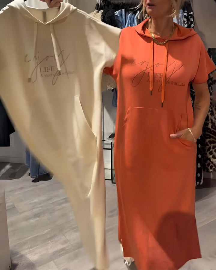 Sheeka™ – Robe à capuche décontractée pour femme