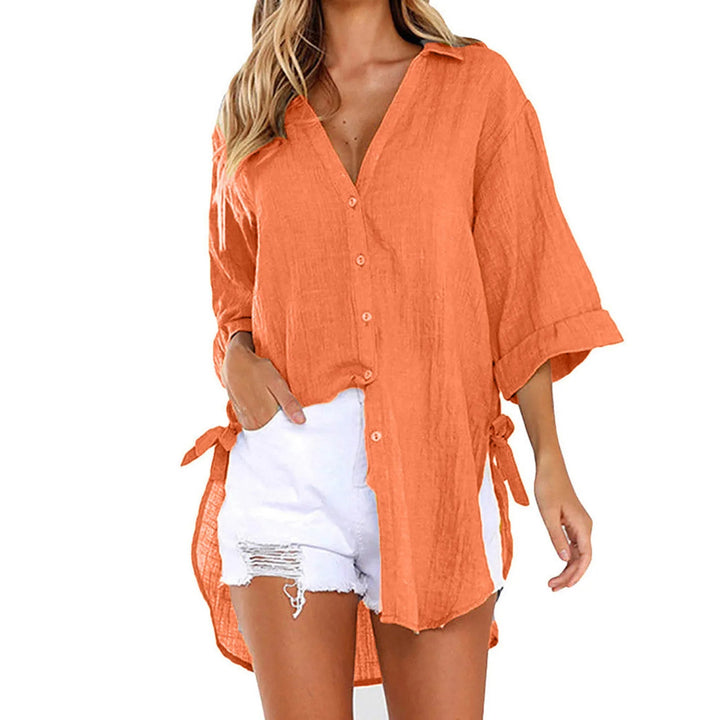 Amelia | Chemise Coton Lin Femme