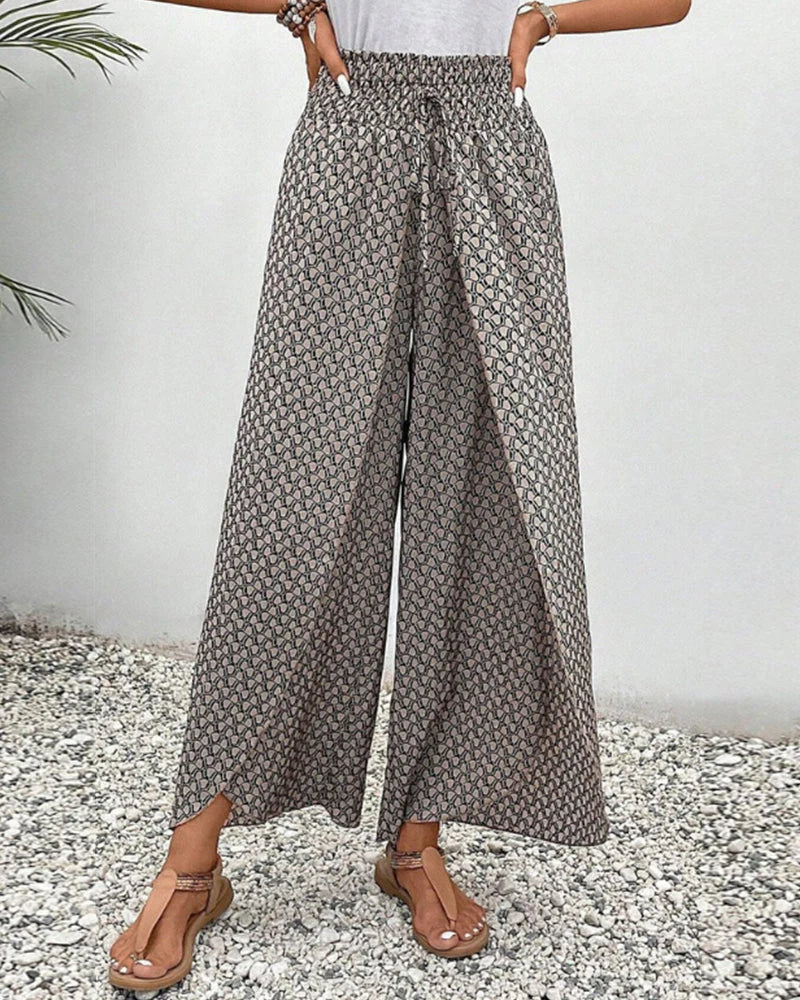 Mavilda | Pantalon Élégant à Jambes Larges
