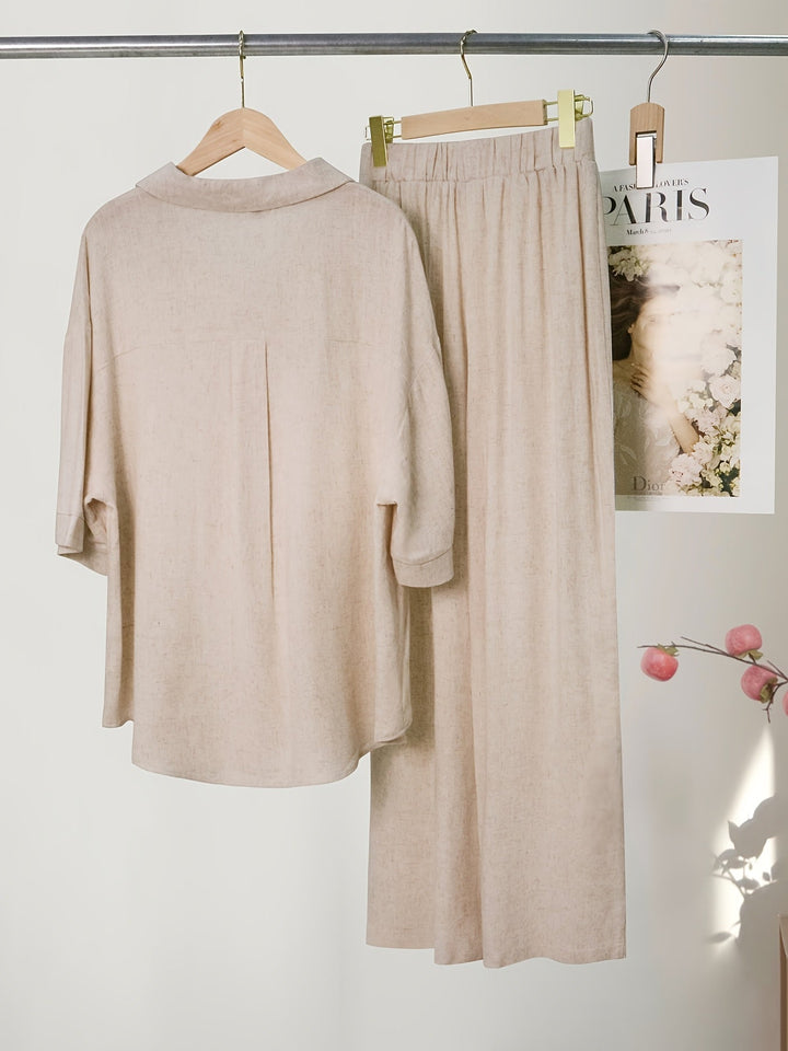 Florence | Ensemble d’été décontracté en lin