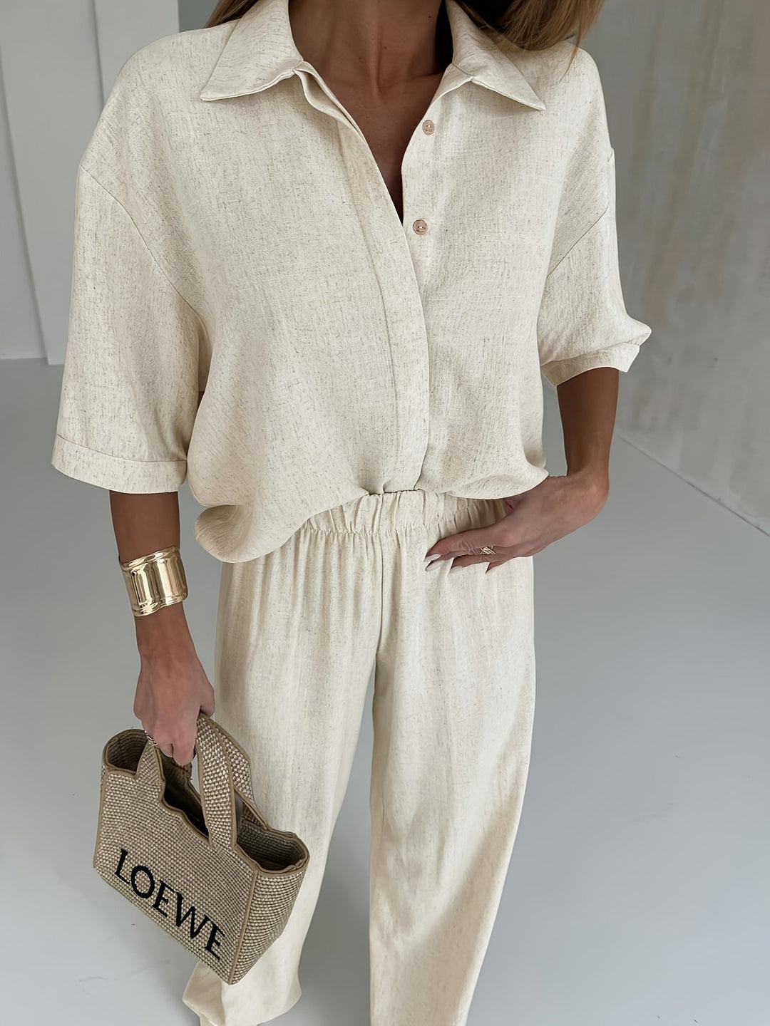 Florence | Ensemble d’été décontracté en lin