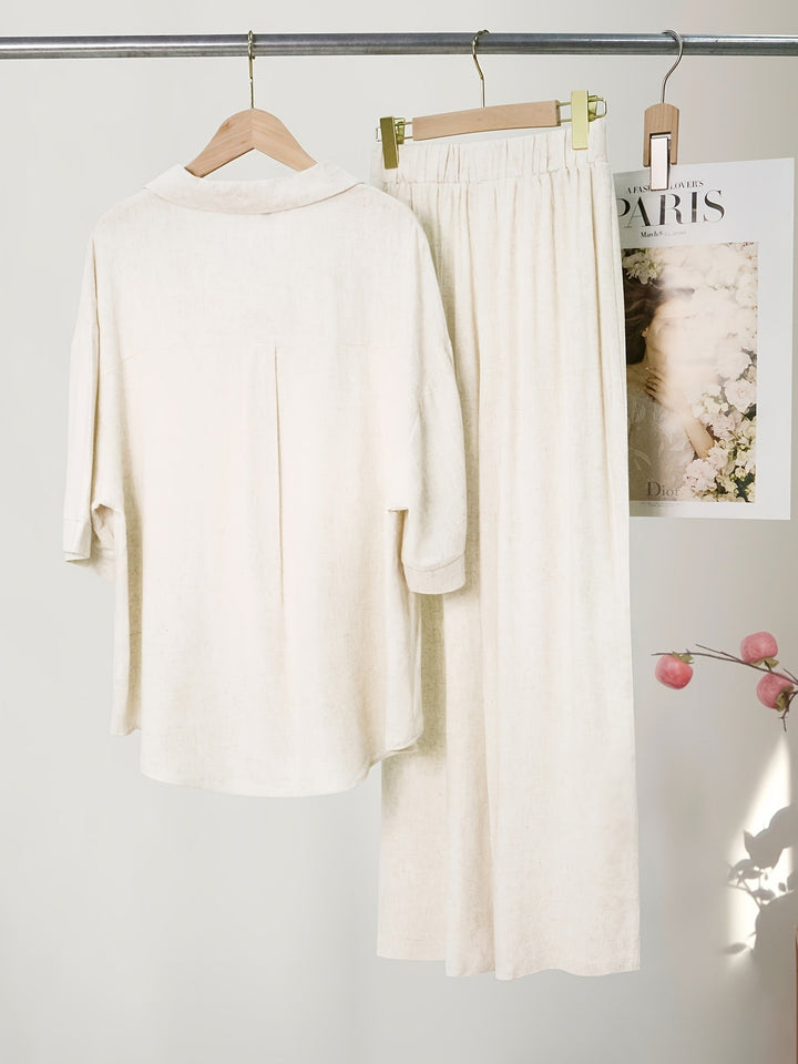 Florence | Ensemble d’été décontracté en lin