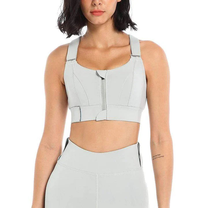 Soutien-gorge De Sport À Absorbeur De Chocs À Haute Résistance À L'impact Avec Bretelles Réglables