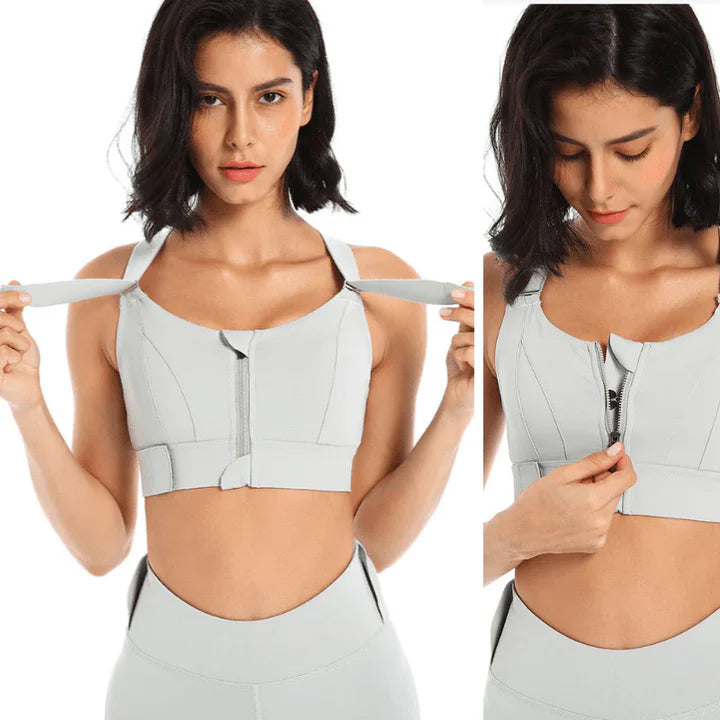 Soutien-gorge De Sport À Absorbeur De Chocs À Haute Résistance À L'impact Avec Bretelles Réglables