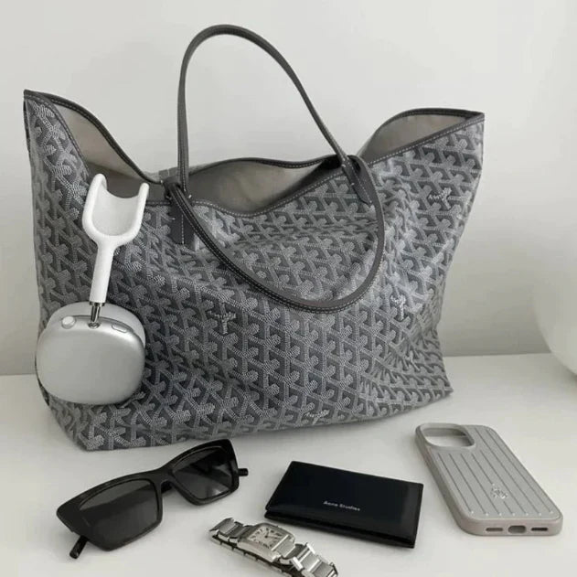 Ainara Leather Bag - Sac À Main De Grande Capacité Pour Femme