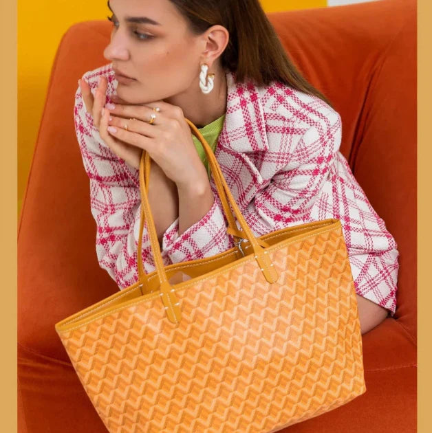 Ainara Leather Bag - Sac À Main De Grande Capacité Pour Femme