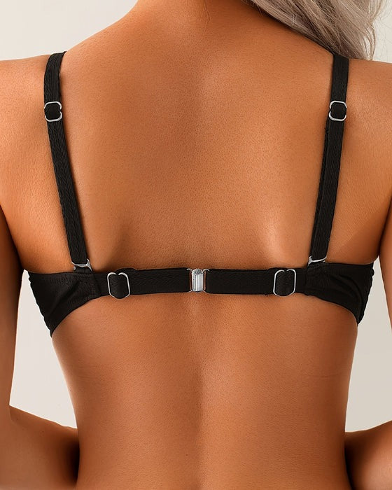 Bikini Deux Pièces Dos Nu Pour La Plage