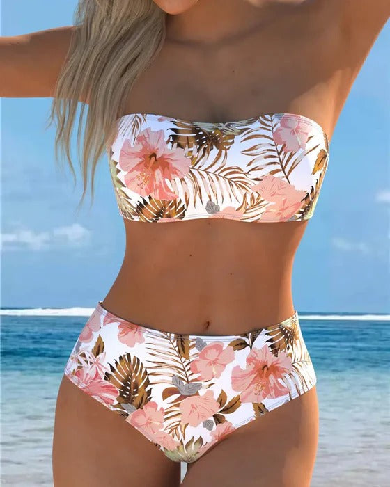 Bikini Bandeau Imprimé