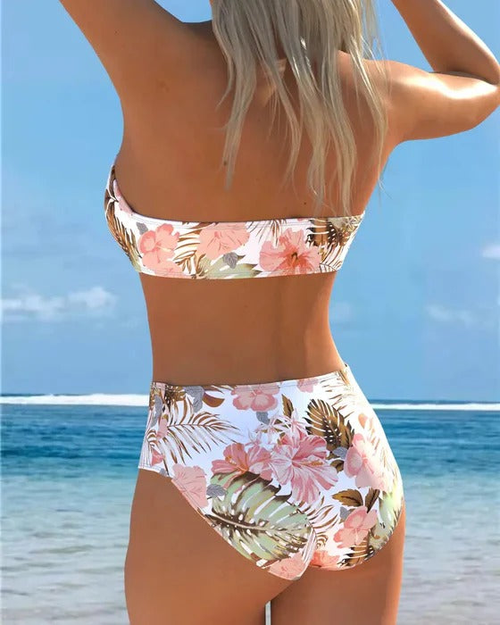 Bikini Bandeau Imprimé