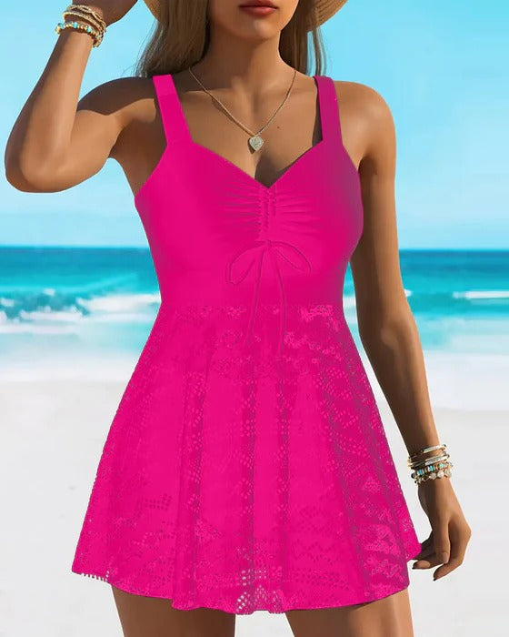 Maillot de bain Premium Dentelle Halter