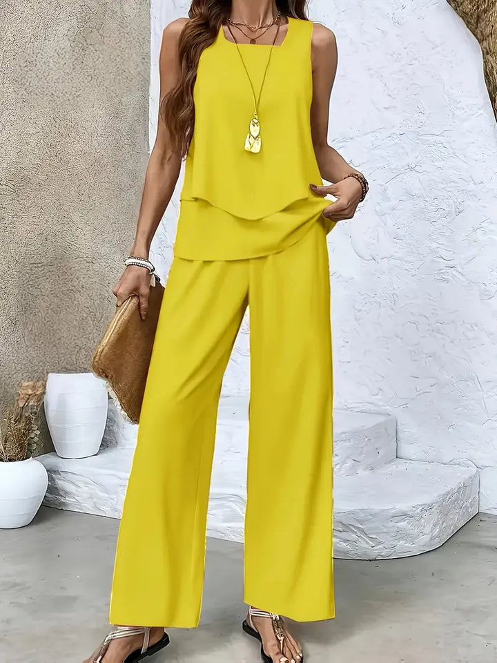 Zélie | Ensemble deux pièces fluide et élégant